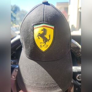 Ferrari SF Racing Logo Crest Emblem Adjustable Hat Luxury Car